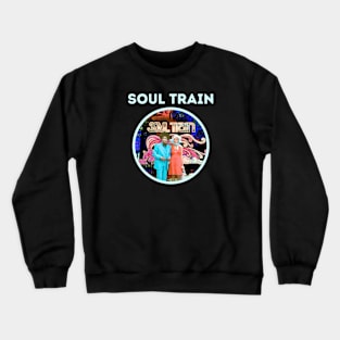 soul train || 80s blue Crewneck Sweatshirt